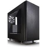 Fractal Design Define S gedämmt mit Sichtfenster Midi Tower ohne Netzteil schwarz