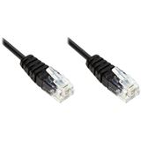 (€1,30*/1m) 3.00m Good Connections ISDN Anschlusskabel 4-adrig RJ11 Stecker auf RJ11 Stecker Schwarz Knickschutzelement/vergoldet