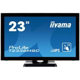 23" (58,42cm) iiyama T2336MSC-B2 Touch schwarz 1920x1080 1xDVI / 1xHDMI 1.3 / 1xVGA