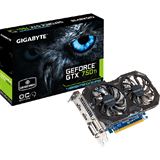 4GB Gigabyte GeForce GTX 750 Ti Windforce 2X OC Aktiv PCIe 3.0 x16 (Retail)