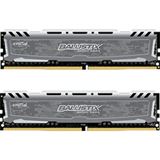 8GB Crucial Ballistix Sport LT grau DDR4-2400 DIMM CL16 Dual Kit
