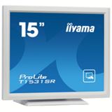 15" (38,10cm) iiyama ProLite T1531SR-W1 Touch Weiß 1024x768 1xVGA / DVI