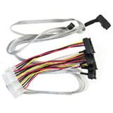 Adaptec mini SAS HD x4 (SFF-8643) auf 4x SAS (SFF-8482) Kabel, 0.8m (2279600-R)