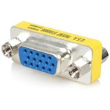 Startech VGA Mini Gender Changer VGA 15pol Buchse auf VGA 15pol Buchse Silber