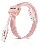 ADATA Lightning Cable 100cm Rose Golden Aluminium for Apple