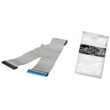 (€12,25*/1m) 0.40m ShiverPeaks IDE Anschlusskabel Basic-S 40pol Buchse auf 2x 40pol Buchse Grau